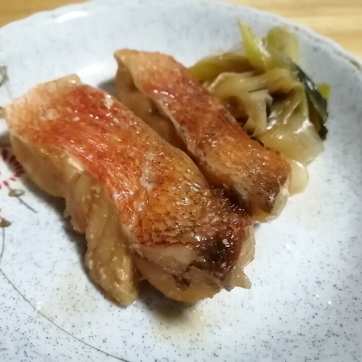 【白ワインに合う】赤魚のケチャップ煮